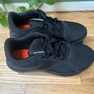Reebok women Black and Orange Athletic Shoes